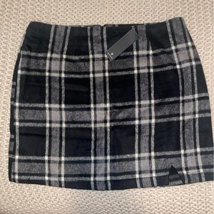 Lulus plaid mini skirt